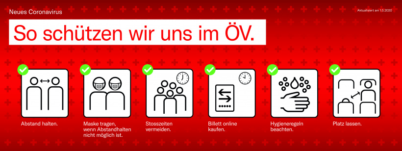 So schützen wir uns im öV
