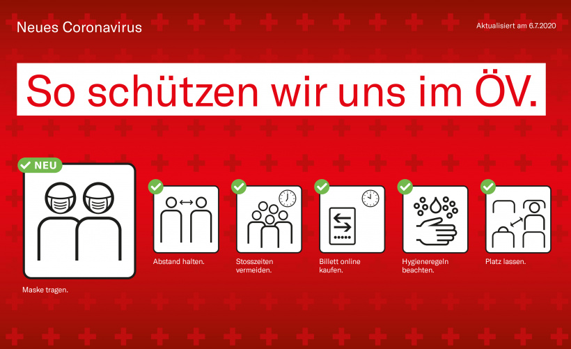 So schützen wir uns im öV